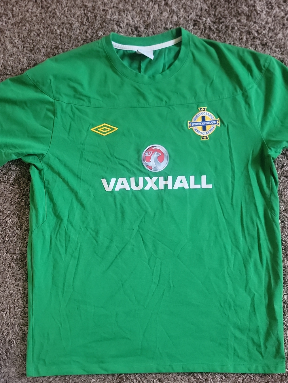 Umbro 2010-11 Northern Ireland Training Shirt